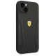 Ferrari FEHCP14MRBUK iPhone 14 Plus 6.7" black/black hardcase Leather Stamp Sides