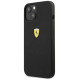 Ferrari FESSIHCP13SBK iPhone 13 mini 5.4" black/black hardcase Silicone