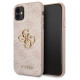 Guess GUHCN614GMGPI iPhone 11 6.1 "/ Xr pink / pink hardcase 4G Big Metal Logo