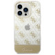 Guess GUHCP14LHG4MHG iPhone 14 Pro 6.1 "gold / gold hardcase 4G Pattern Script