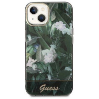 Guess GUHCP14MHGJGHA iPhone 14 Plus 6.7" green/green hardcase Jungle Collection