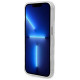 Guess GUHMP14LHTRMS iPhone 14 Pro 6.1" silver/silver hard case Metal Outline Magsafe