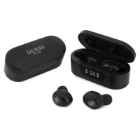 Guess GUTWST31EK TWS Bluetooth headphones + docking station - black