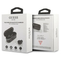 Guess GUTWST31EK TWS Bluetooth headphones + docking station - black