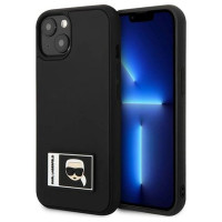 Karl Lagerfeld KLHCP13M3DKPK iPhone 13 6,1" czarny/black hardcase Ikonik Patch