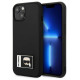 Karl Lagerfeld KLHCP13M3DKPK iPhone 13 6,1" czarny/black hardcase Ikonik Patch