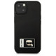 Karl Lagerfeld KLHCP13S3DKPK iPhone 13 mini 5,4 "black / black hardcase Ikonik Patch