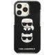 Karl Lagerfeld KLHCP13XTPE2TK iPhone 13 Pro Max 6,7" hardcase czarny/black Karl&Choupette Head
