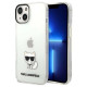 Karl Lagerfeld KLHCP14MCTTR iPhone 14 Plus 6.7 "hardcase clear / transparent Choupette Body