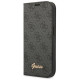 Guess GUBKP14LHG4SHK iPhone 14 Pro 6.1 "black / black book 4G Vintage Gold Logo