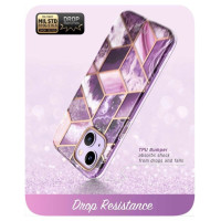 Supcase Cosmo iPhone 14 Plus Case - Pink Marble