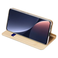 Dux Ducis Skin Pro Case Xiaomi 13 Pro Flip Card Wallet Gold Stand