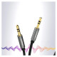 Ugreen AV119 10733 audio cable mini jack 3.5mm / mini jack 3.5mm 1m - black
