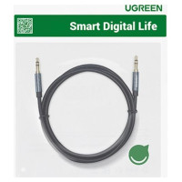 Ugreen audio cable AUX angled minijack 3.5 mm 2m blue (AV112)