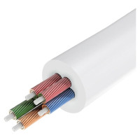 Ugreen cable cable headphone splitter mini jack 3.5 mm - 2 x mini jack 3.5 mm (2 x stereo output) 20cm white (AV134)