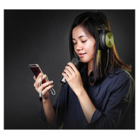 Ugreen cable cable headphone splitter mini jack 3.5 mm - 2 x mini jack 3.5 mm (2 x stereo output) 20cm white (AV134)