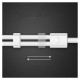 Ugreen cable cable headphone splitter mini jack 3.5 mm - 2 x mini jack 3.5 mm (2 x stereo output) 20cm white (AV134)