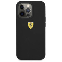 Ferrari FESSIHMP13LBK iPhone 13 Pro / 13 6.1" black/black hardcase Silicone MagSafe