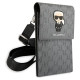 Karl Lagerfeld Ikonik Karl Monogram Patch bag - silver