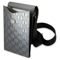 Karl Lagerfeld Ikonik Karl Monogram Patch bag - silver