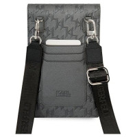 Karl Lagerfeld Ikonik Karl Monogram Patch bag - silver