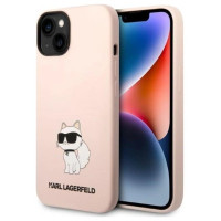 Karl Lagerfeld KLHCP14MSNCHBCP iPhone 14 Plus 6.7" hardcase pink/pink Silicone Choupette
