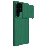 Nillkin CamShield S Case Samsung Galaxy S23 Ultra Armored Cover Camera Protector Green