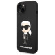 Karl Lagerfeld KLHMP14MSNIKBCK iPhone 14 Plus 6.7" hardcase black/black Silicone Ikonik Magsafe