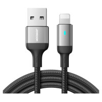 Joyroom Extraordinary Series A10 USB-A / Lightning 2.4A Cable 1.2 m - Black