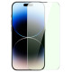Baseus Full Screen Tempered Glass for iPhone 14 Pro Max with Anti Blue Light Filter and 0.3mm Speaker Cover + Mounting Frame
