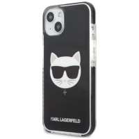 Karl Lagerfeld KLHCP13MTPECK iPhone 13 6.1" hardcase black/black Choupette Head