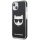 Karl Lagerfeld KLHCP13MTPECK iPhone 13 6.1" hardcase black/black Choupette Head