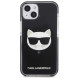 Karl Lagerfeld KLHCP13MTPECK iPhone 13 6.1" hardcase black/black Choupette Head