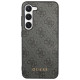 Guess GUHCS23SG4GFGR S23 S911 grey/grey hardcase 4G Metal Gold Logo
