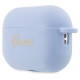 Guess GUAP2LSCHSB AirPods Pro 2 cover blue/blue Silicone Charm Heart Collection