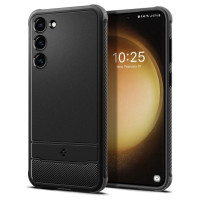 Spigen Rugged Armor Case for Samsung Galaxy S23 - Matte Black