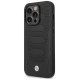 BMW Case BMW BMHMP14L22RPSK iPhone 14 Pro 6.1" black/black Leather Seats Pattern MagSafe