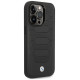 BMW Case BMW BMHMP14L22RPSK iPhone 14 Pro 6.1" black/black Leather Seats Pattern MagSafe