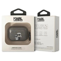 Karl Lagerfeld KLAPHNKCTGK Airpods Pro cover black/black Gliter Karl&Choupette