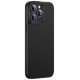Baseus Armored case for iPhone 14 Pro Max compatible with MagSafe Baseus Synthetic Fiber tempered glass - black