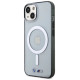 BMW Silver Ring MagSafe case for iPhone 14 Plus - transparent