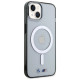 BMW Silver Ring MagSafe case for iPhone 14 Plus - transparent
