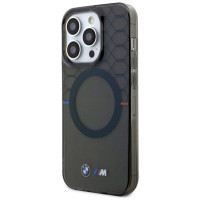 BMW Case BMW BMHMP14XHGPK iPhone 14 Pro Max 6.7" grey/grey hardcase Pattern MagSafe