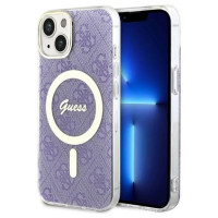Guess 4G MagSafe case for iPhone 14 - purple