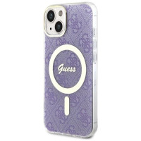 Guess 4G MagSafe case for iPhone 14 - purple