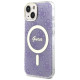 Guess 4G MagSafe case for iPhone 14 - purple