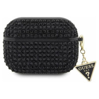 Guess GUAPHDGTPK AirPods Pro cover black/black Rhinestone Triangle Charm