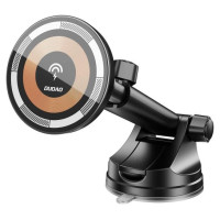 Dudao Magnetic holder with MagSafe inductive charger for cockpit/air vent 15W Dudao F12MAX+ - black