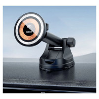 Dudao Magnetic holder with MagSafe inductive charger for cockpit/air vent 15W Dudao F12MAX+ - black