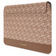 Guess GCube Stripes case for a 14" laptop - brown